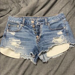American Eagle High Rise Jean Short